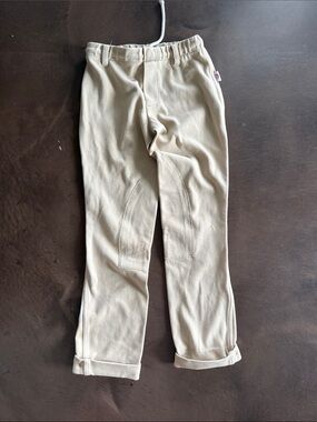 Beige Girls Riding Pants (Equestrian)
